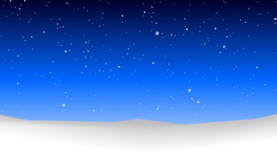 Abstract Snowfall Background #3