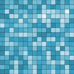 Large seamless blue tiles background, ready for texturing