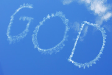 Skywritten God