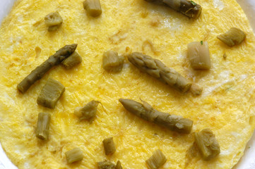 Frittata di asparagi verdi - Contorni