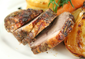 Sliced Baked Lamb
