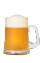 Cold beer mug
