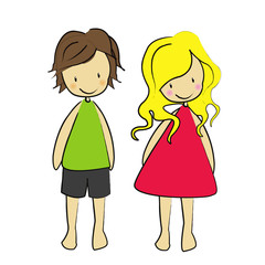 collection garçon et fille