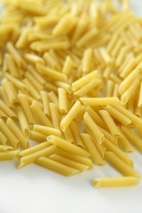 Italian macaroni pasta texture