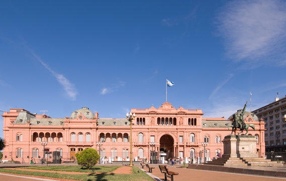 Casa Rosada (Pink House) Presidential Palace of Argentina