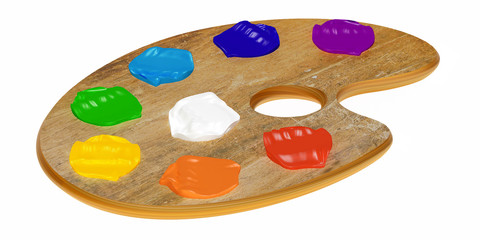 Artist's palette