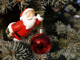 Christmas-tree (New-Year) decorations - Santa Claus