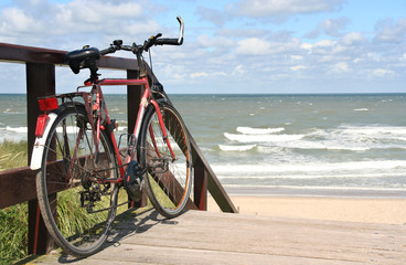 Sportsbike at the Beach