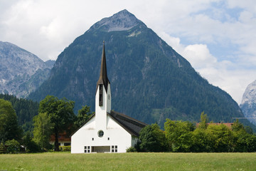 Iglesia en Pertisau (Austria)