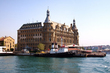 Fototapeta premium Central station building of Baghdad-Istanbul railway