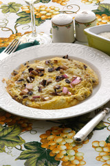 Frittata di radicchio rosso - Contorni - Ricette del Veneto