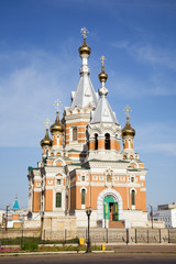 Russian church in Uralsk