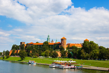 Fototapeta The Krakow's castle obraz