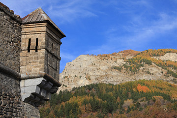 Tourelle de la forteresse de Colmars
