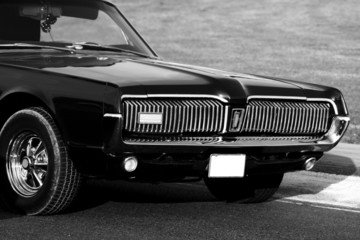 classic US muscle car
