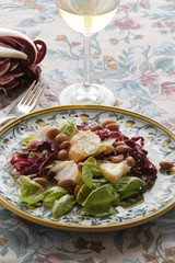 Aragosta con fagioli e radicchio - Secondi di pesce Veneto