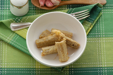 Cardi fritti - Contorni - Cucina Vegetariana