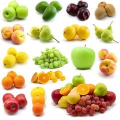 large page of fruits