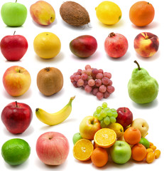 large page of fruits