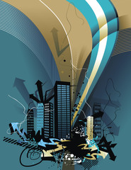 urban vector composition © chispas