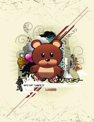 Urban bear composition