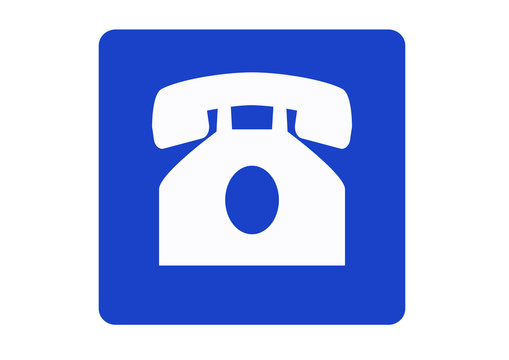 telephone sign