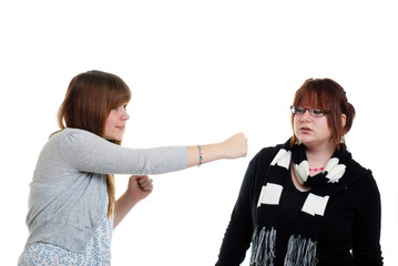 Two Sisters fighting