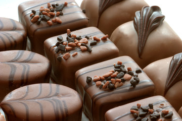 Obraz premium Viele Pralinen