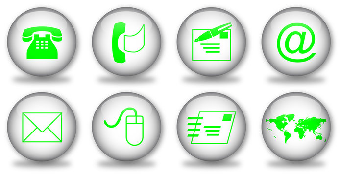 Web Contract buttons (green)
