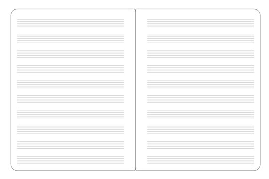 Music Notepad 2-page