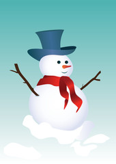 snowman illustration
