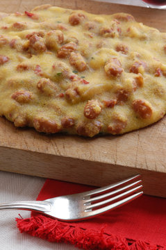 Polenta e fas&ograve;i imbogon&agrave;di - Contorni - Ricette del Veneto