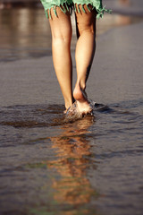 Wasser waten