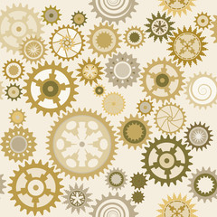 Clock cogwheels pattern 1.3