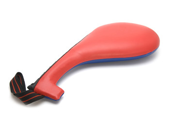 target for punch on white background