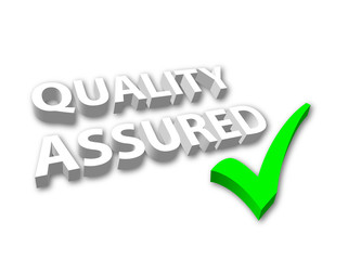 Quality Assured 3D Logo