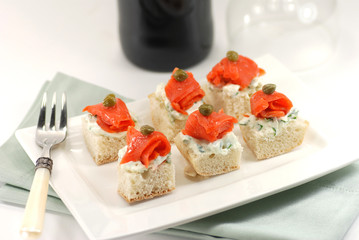 Fingerfood mit Lachs [1]