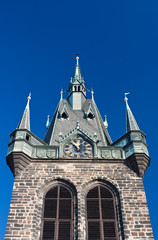 Obraz premium The famous tower in Prague in Czech republic