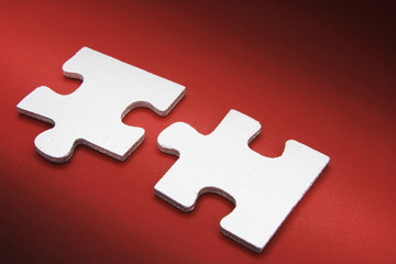 Fototapeta premium Jigsaw Puzzle Pieces