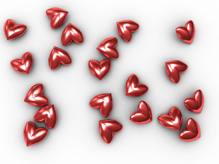 hearts background