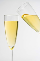 champagne for celebrate christmas festive