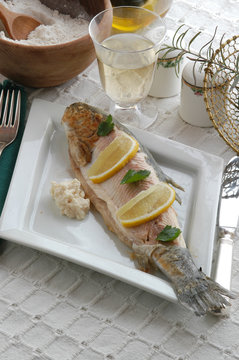 Trota in salsa di rafano - Secondo pesce - Trentino Alto Adige