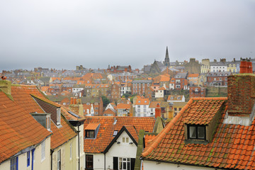Obraz premium Whitby Rooftops