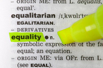 Equality dictionary