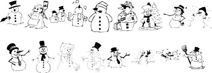 Jolly Snowmen