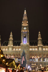 Fototapeta na wymiar Boże Narodzenie w Wiedniu