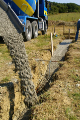 Coulage béton