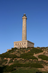 Lighthouse in Spain, Cabo de Palos, Mar Menor