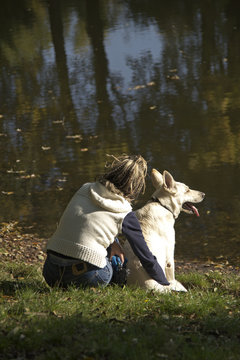 Erholung am Weiher