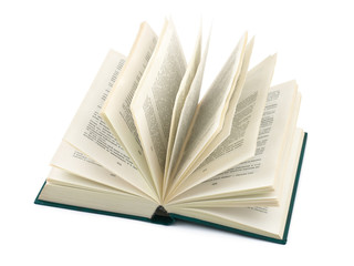 Opened book